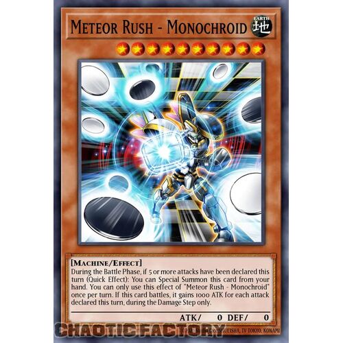 MP24-EN317 Meteor Rush - Monochroid Common 1st Edition NM