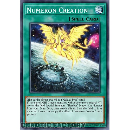 MP24-EN320 Numeron Creation Common 1st Edition NM