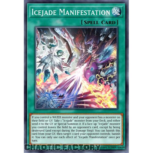 MP24-EN321 Icejade Manifestation Common 1st Edition NM