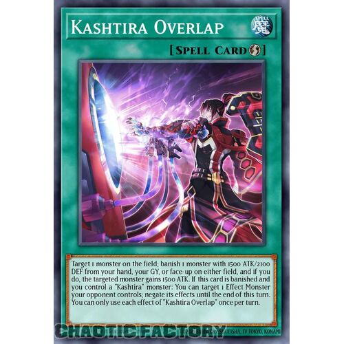 MP24-EN323 Kashtira Overlap Common 1st Edition NM