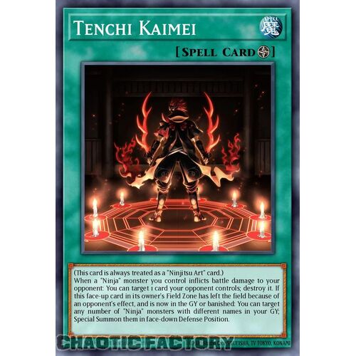 MP24-EN326 Tenchi Kaimei Common 1st Edition NM