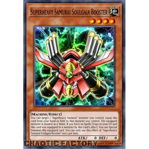 MP24-EN338 Superheavy Samurai Soulgaia Booster Common 1st Edition NM