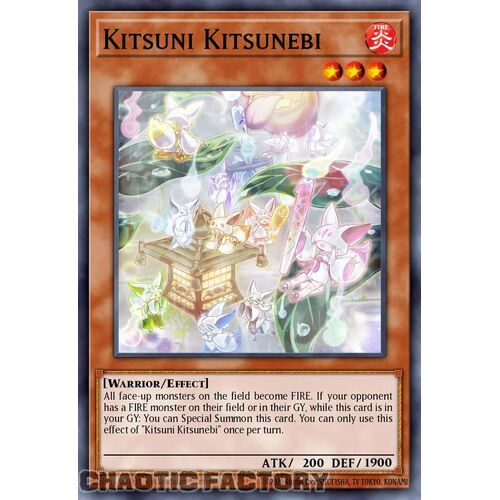 MP24-EN341 Kitsuni Kitsunebi Common 1st Edition NM