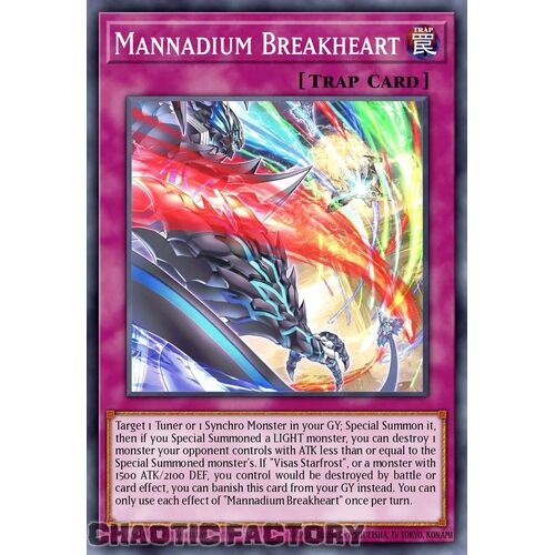 MP24-EN352 Mannadium Breakheart Common 1st Edition NM