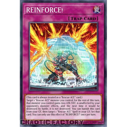 MP24-EN354 REINFORCE! Common 1st Edition NM