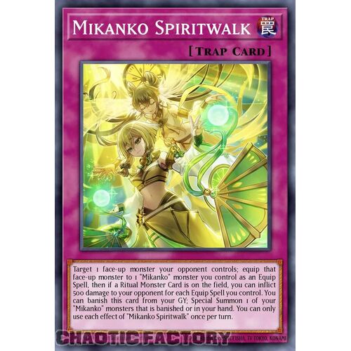 MP24-EN384 Mikanko Spiritwalk Common 1st Edition NM