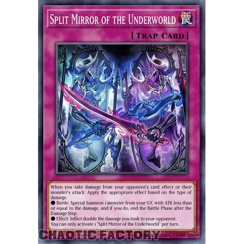 MP24-EN386 Split Mirror of the Underworld Common 1st Edition NM