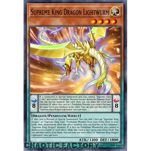 MP24-EN387 Supreme King Dragon Lightwurm Common 1st Edition NM