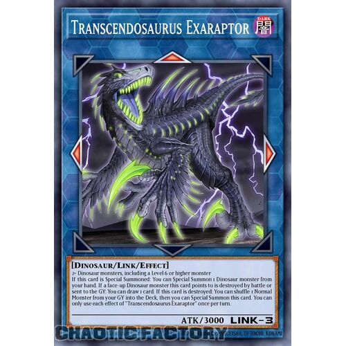 MP24-EN391 Transcendosaurus Exaraptor Common 1st Edition NM