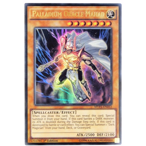 MVP1-EN053 Palladium Oracle Mahad 1st Edition Ultra Rare NM