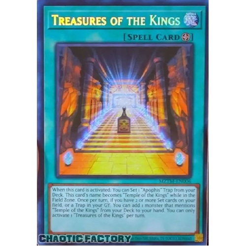 MZTM-EN006 Treasures of the Kings Secret Rare 1st Edition NM