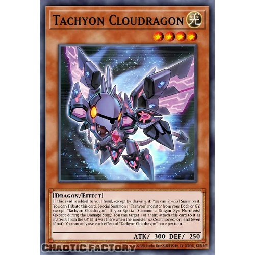 MZTM-EN012 Tachyon Cloudragon Rare 1st Edition NM