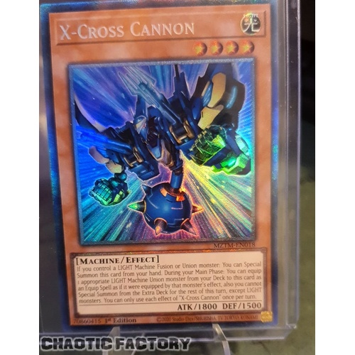 MZTM-EN018 X-Cross Cannon Collector's Rare 1st Edition NM