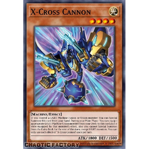 MZTM-EN018 X-Cross Cannon Ultra Rare 1st Edition NM