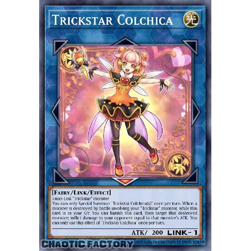 MZTM-EN028 Trickstar Colchica Super Rare 1st Edition NM