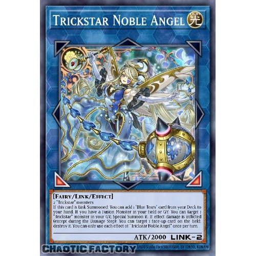 MZTM-EN029 Trickstar Noble Angel Super Rare 1st Edition NM