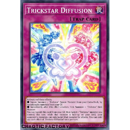 MZTM-EN030 Trickstar Diffusion Rare 1st Edition NM