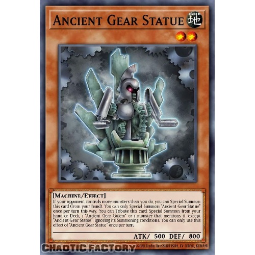 MZTM-EN045 Ancient Gear Statue Ultra Rare 1st Edition NM