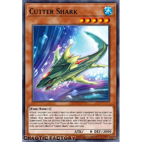 MZTM-EN046 Cutter Shark Rare 1st Edition NM