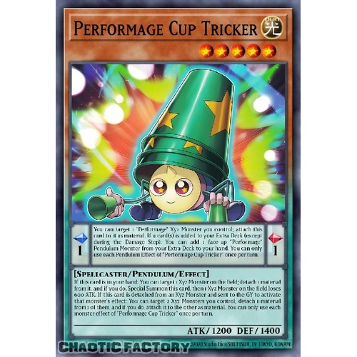 MZTM-EN052 Performage Cup Tricker Rare 1st Edition NM