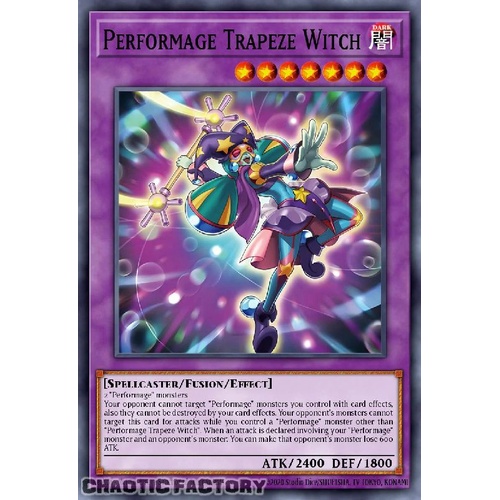 MZTM-EN053 Performage Trapeze Witch Super Rare 1st Edition NM