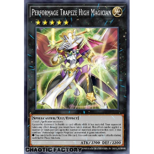 MZTM-EN055 Performage Trapeze High Magician Super Rare 1st Edition NM