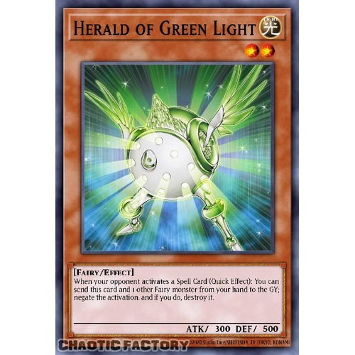 MZTM-EN062 Herald of Green Light Rare 1st Edition NM