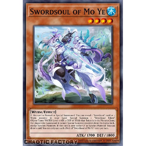 MZTM-EN080 Swordsoul of Mo Ye Super Rare 1st Edition NM