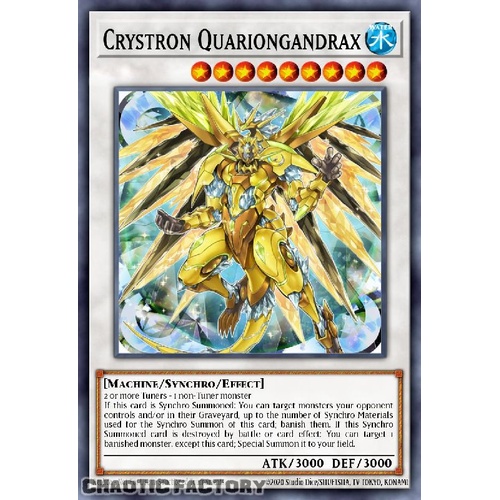 MZTM-EN087 Crystron Quariongandrax Rare 1st Edition NM