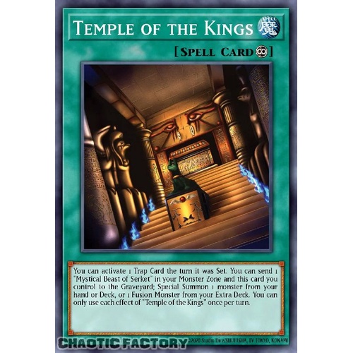 MZTM-EN097 Temple of the Kings Rare 1st Edition NM