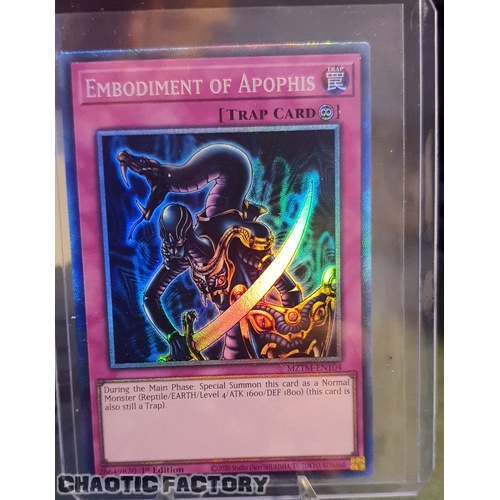 MZTM-EN104 Embodiment of Apophis Collector's Rare 1st Edition NM