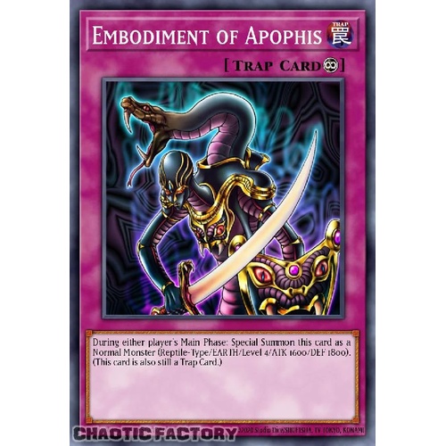 MZTM-EN104 Embodiment of Apophis Rare 1st Edition NM