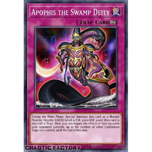 MZTM-EN110 Apophis the Swamp Deity Rare 1st Edition NM