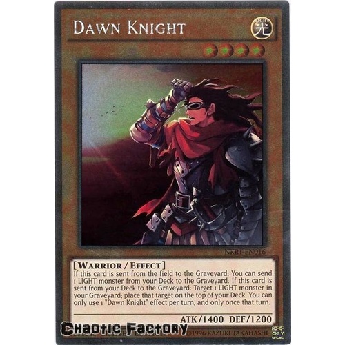 Dawn Knight - NKRT-EN016 - Platinum Rare 1st Edition NM