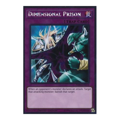 Dimensional Prison - NKRT-EN034 - Platinum Rare 1st Edition NM