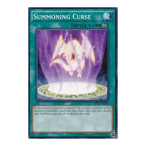 Summoning Curse - OP01-EN026 - Common NM