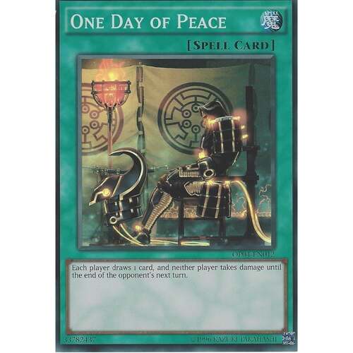 ONE DAY OF PEACE - Super Rare - OP04-EN012 NM