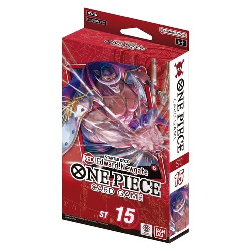 One Piece Card Game: Starter Deck – (Red) Edward Newgate  [ST-15]