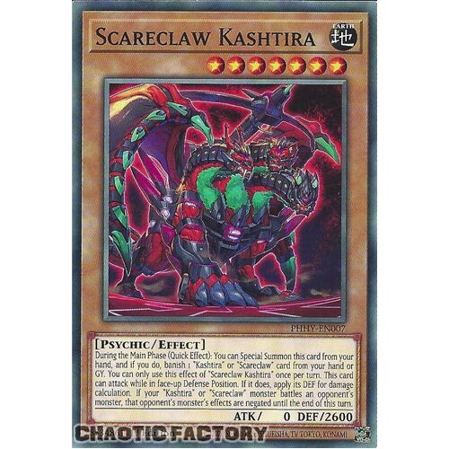 PHHY-EN007 Scareclaw Kashtira Common 1st Edition NM