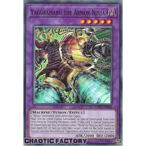 PHHY-EN036 Yaguramaru the Armor Ninja Common 1st Edition NM