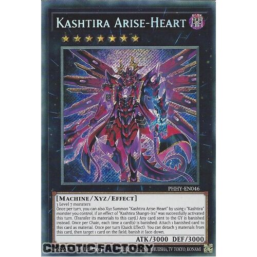 PHHY-EN046 Kashtira Arise-Heart Secret Rare 1st Edition NM