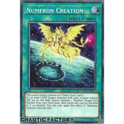 PHHY-EN052 Numeron Creation Common 1st Edition NM