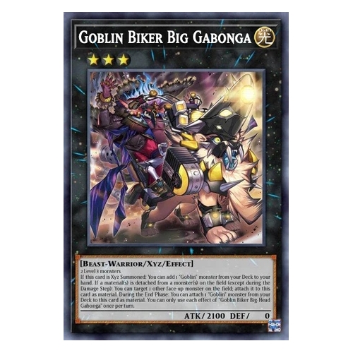 PHNI-EN047 Goblin Biker Big Gabonga Secret Rare 1st Edition NM