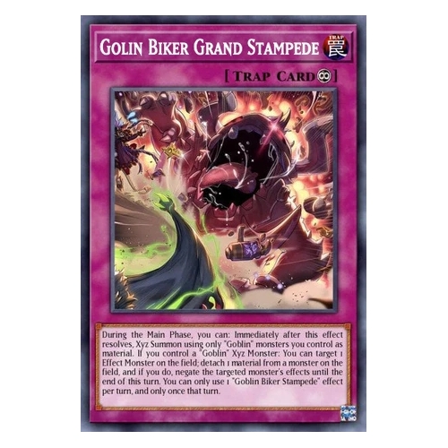 PHNI-EN075 Goblin Biker Grand Stampede Common 1st Edition NM