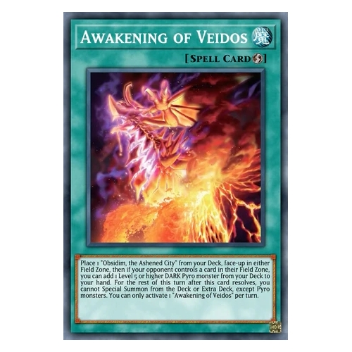 PHNI-EN095 Awakening of Veidos Ultra Rare 1st Edition NM