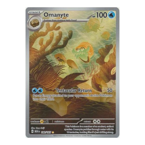 Omanyte - 180/165 - Illustration Rare NM