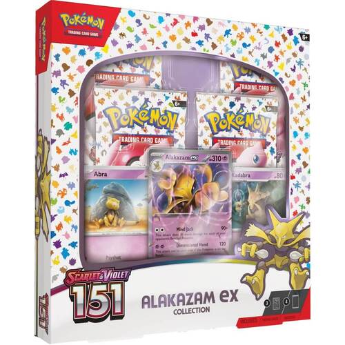 Pokemon TCG Scarlet & Violet 151 Collection Alakazam ex