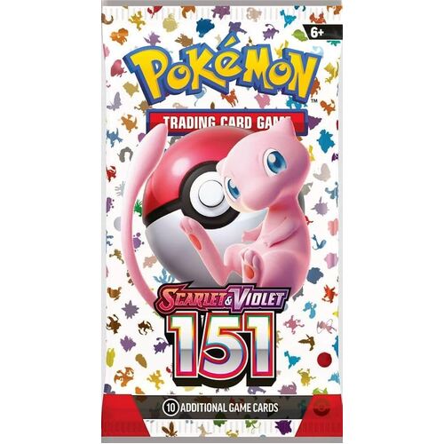 POKEMON TCG 151 BOOSTER PACK - English Factory Sealed