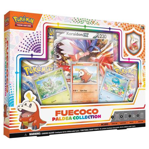 POKEMON TCG Paldea  Collection Box - Fuecoco