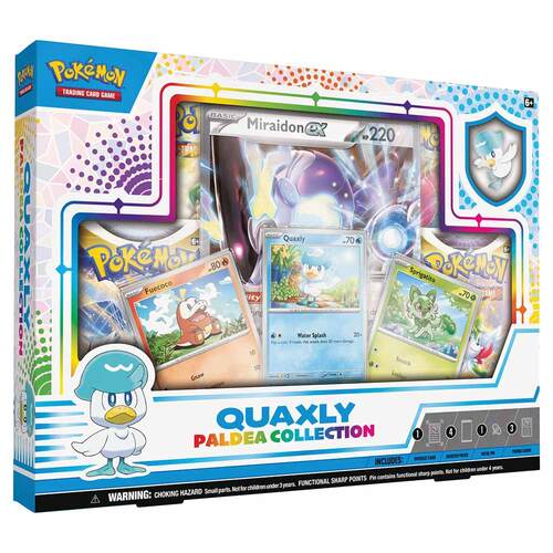 POKEMON TCG Paldea Collection Box - Quaxly